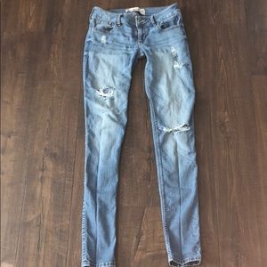Hollister Low Rise Advanced Stretch Skinny Jeans